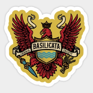 Lucania - Basilicata Society Sticker